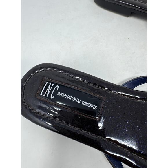 Brand New INC International Concepts Women's Size 6.5 Mercerr Slip on Sandals - Picture 4 of 8